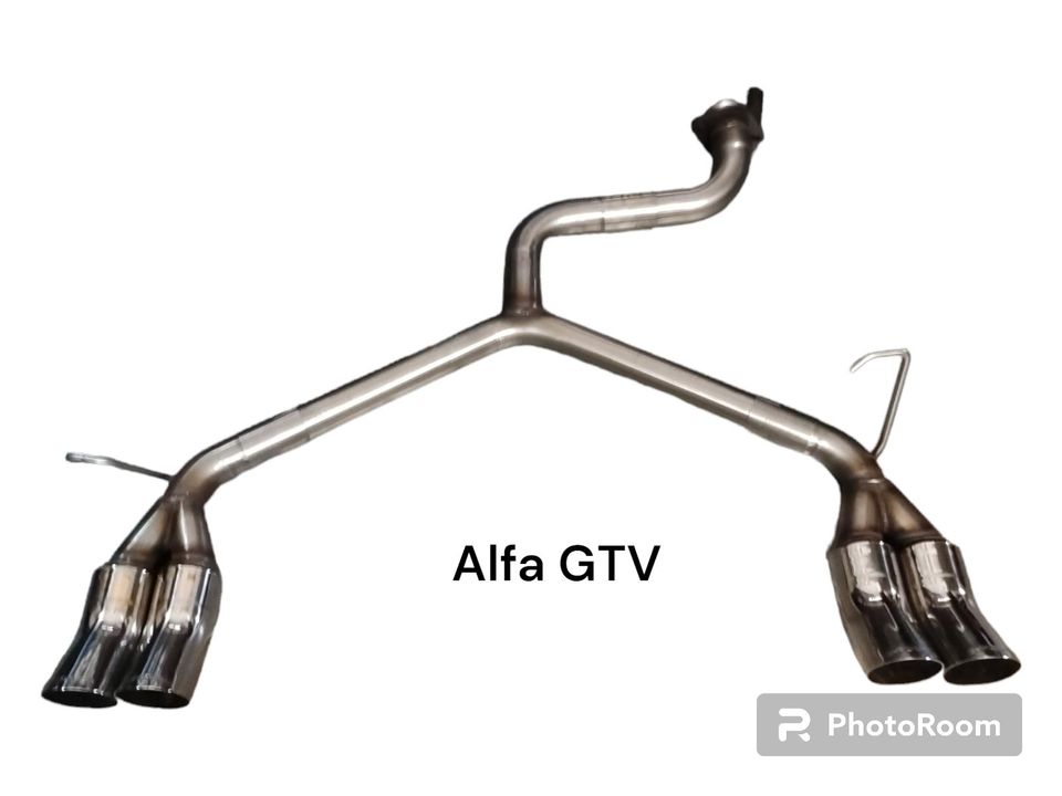 Duplex Endrohrgeweih Alfa GTV Typ 916. Kein Endschalldämpfer in Oer-Erkenschwick