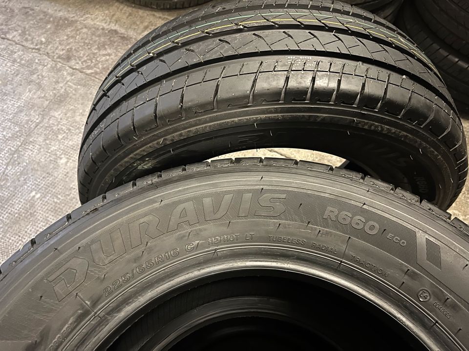 4x Bridgestone Duravis R660 Eco 225 65 R16C 112/110T LT Neue Demo in Berlin