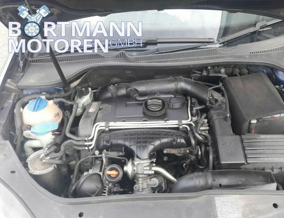 Motor VOLKSWAGEN GOLF 2.0 TDI BKD 76.258KM+GARANTIE+KOMPLETT+VERS in Leipzig