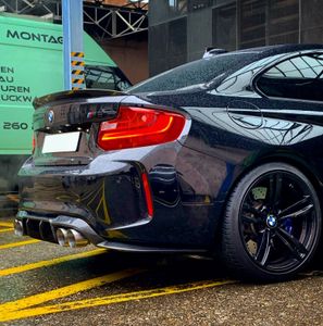 Endrohre Set Für BMW M2 M3 F80 95mm Performance Auspuffblende 