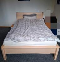 120x200 Bett aus Holz mit Schublade + Lattenrost Niedersachsen - Suderburg Vorschau