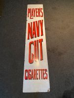 Players Navy Cut Cigarettes Emailleschild Emailschild Blechschild Niedersachsen - Loxstedt Vorschau