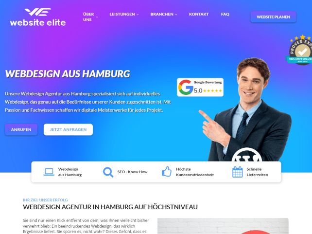 ✅ Professionelle Website ✅ Homepage ✅ Webdesign ✅ SEO in Hamburg