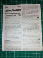 Commodore 64 C64 : EPYX The Movie Monster Anleitung Bayern - Dillingen (Donau) Vorschau