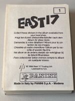 Panini Sticker EAST 17 von 1995, Top Zustand Nordrhein-Westfalen - Oberhausen Vorschau