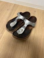 Birkenstock Damen Schuhe Sandalen Silber 40 Hessen - Otzberg Vorschau