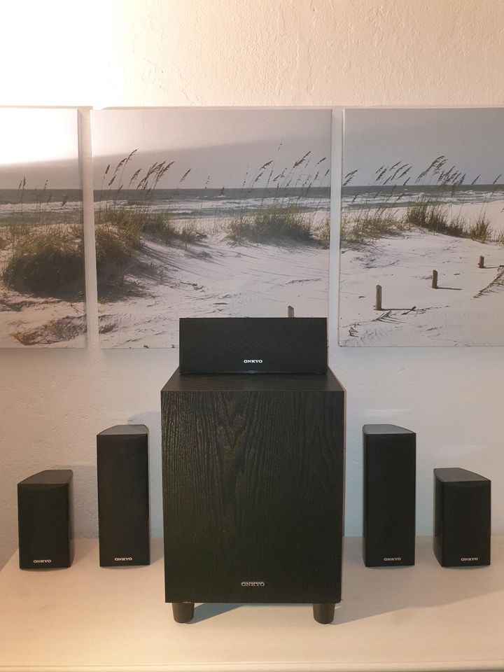 Onkyo HTP-370 5.1 Surround System in Bremen