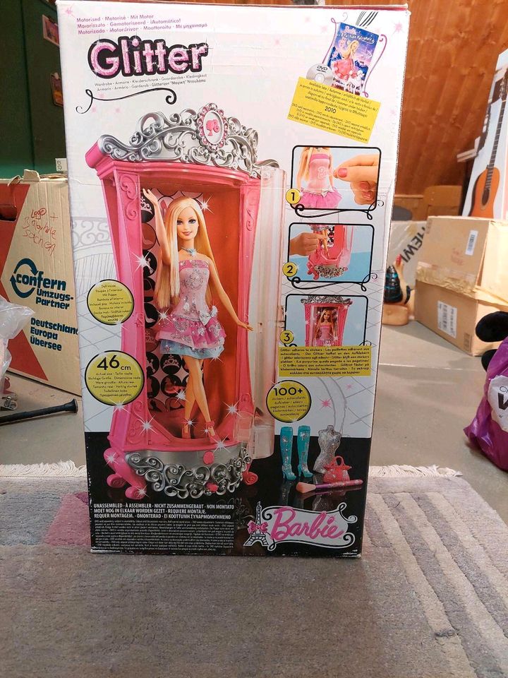 Barbie Glitter Glitzerschrank mit Barbie in Dortmund