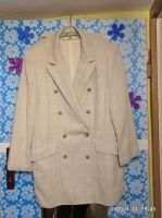 Blazer beige creme Gr. 42/44 Karomuster kariert Damen Jacke Thüringen - Brüheim Vorschau