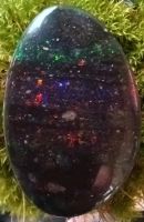 Schwarzer Opal (Edelsteinanhänger) aus Uruguay Baden-Württemberg - Süßen Vorschau