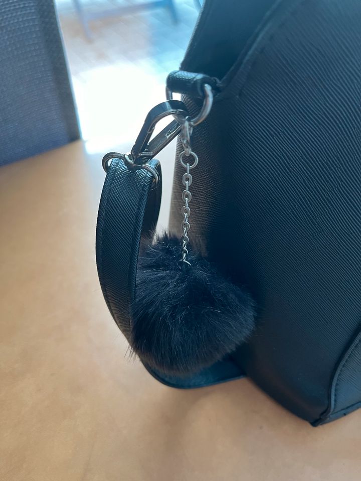 Handtasche,schwarz in Tating