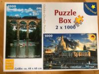 Zwei Puzzles, je 1000 Teile, Dresden und Dampflok Nordrhein-Westfalen - Königswinter Vorschau