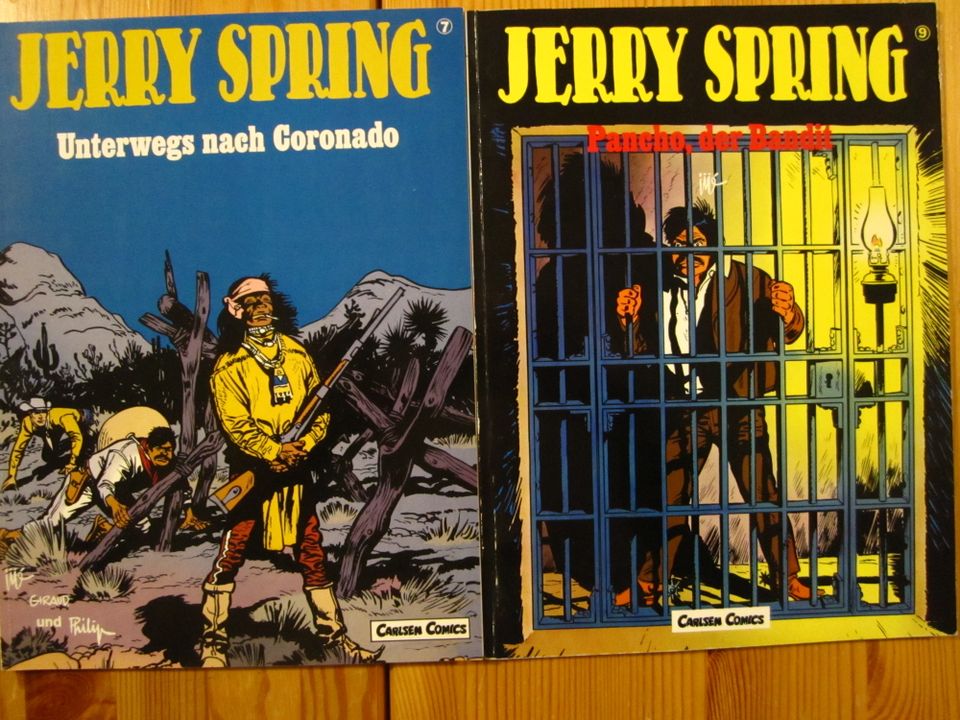 Jerry Spring, Jim Cutlass von Jean Giraud (Moebius), Edelwestern in Tübingen