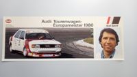 Autogrammkarte Manfred Trint Audi 80 Gruppe 2 Europameister 1980 Nordrhein-Westfalen - Nettersheim Vorschau