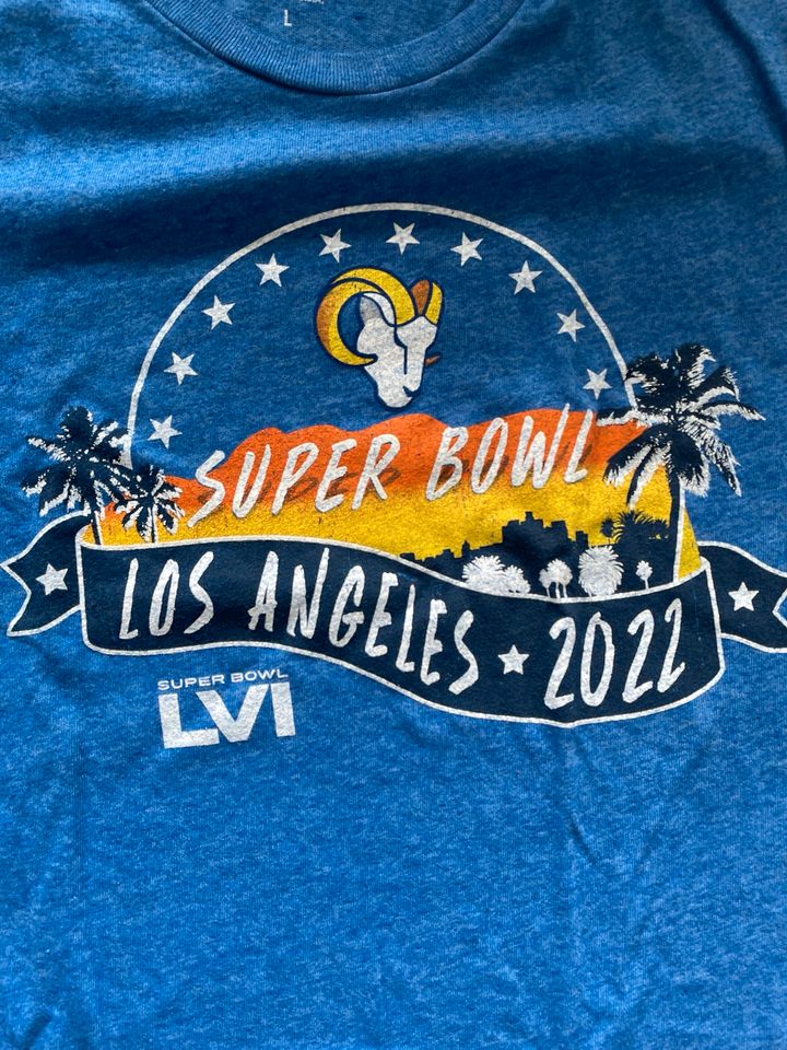 T-Shirt Superbowl 2022 NFL Größe L in Wilhelmshaven