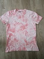 Hollister T-Shirt Gr. M rosa/weiß neuwertig Niedersachsen - Cuxhaven Vorschau