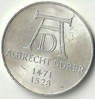 Silbermünze 5 DM, Albrecht Dürer Rheinland-Pfalz - Neuwied Vorschau