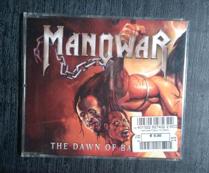 Manowar Single Maxi CD The Dawn of Battle Heavy Metal in Plön 