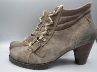 NEU! Paul Green Leder Stiefeletten Stiefel Gr.39 Braun Hessen - Rodgau Vorschau