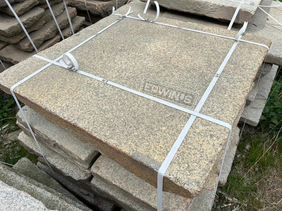 Antike Granitplatten, Terrassenplatten, Bodenplatten Gredplatten in Görlitz