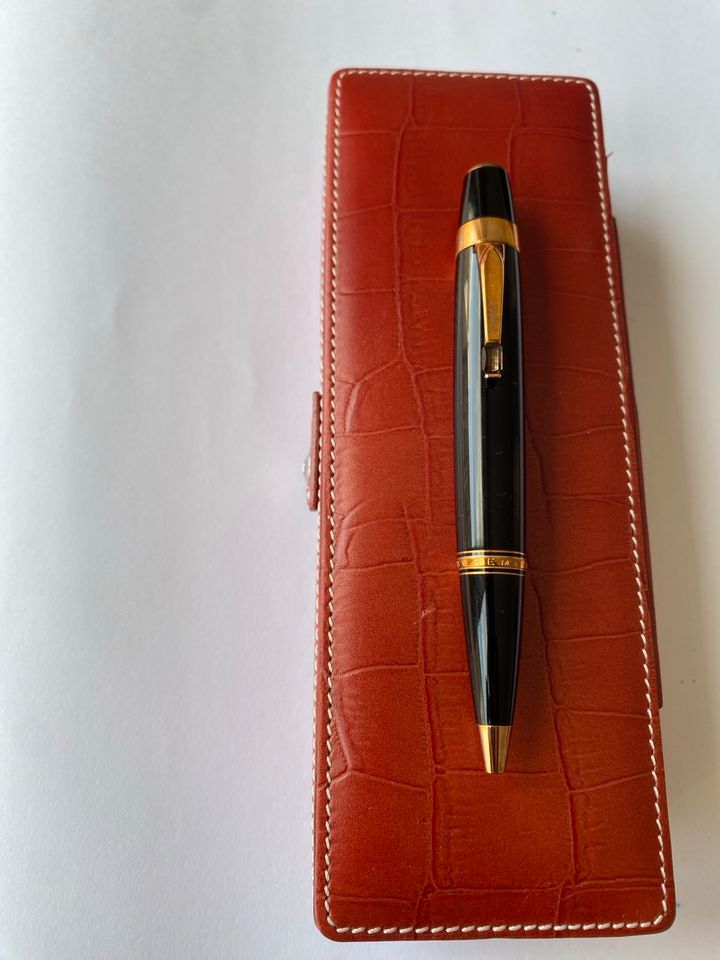 Montblanc Boheme Marron Rose Gold Kugelschreiber schwarz in Centrum