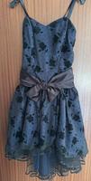 Dunkelblaues Cocktailkleid, Gr 40, 1 x getr/gereinigt Niedersachsen - Neu Wulmstorf Vorschau