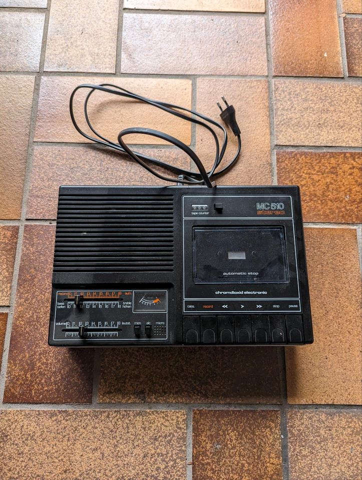 Kassettenrekorder Telefunken MC510 stereo in Neuenstadt