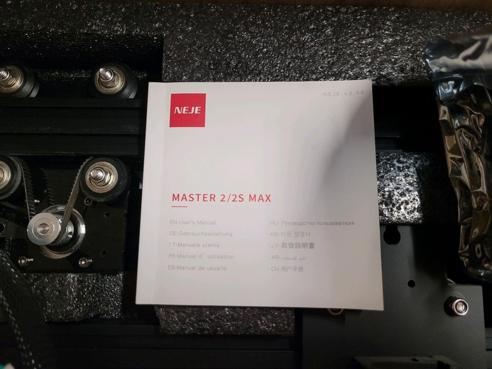 Neje Master 2S Max Laser 30 W + 40 W Graviermaschine Plotter in Alheim