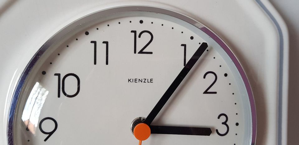Kienzle Keramik Wand Küchen Uhr Wanduhr wall clock in Schwabach