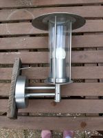 Gartenlampe, Gartenleuchte Silber hängend Metall und Glas Nordrhein-Westfalen - Langenfeld Vorschau