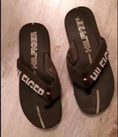 TOMMY HILFIGER FLIP FLOPS SANDALEN GR. 42 BRAUN Baden-Württemberg - Affalterbach   Vorschau