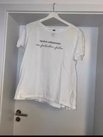 T-Shirt mit Aufdruck Schwarz Weiß Gr. M Jean Pascale Takko Hessen - Vöhl Vorschau