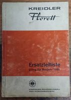 Ersatzteilliste für die Kreidler Florett BJ 1966, original Bayern - Waging am See Vorschau