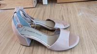Marco Tozzi Sandalen high heels Gr. 38 nude Dresden - Äußere Neustadt Vorschau