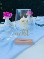 Verschiedene Tischnummern Acyl Glas schwarz Tischdeko Hochzeit Rheinland-Pfalz - Steimel Vorschau