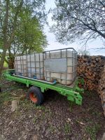 Wasserfass Anhänger IBC Tank Mobile Tränke Hessen - Butzbach Vorschau