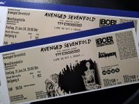 2 Avanged Sevenfold Tickets in Dortmunder-Westfalenhalle Niedersachsen - Bad Rothenfelde Vorschau