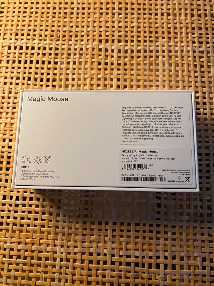 APPLE Magic Mouse Multi-Touch, weiß Neu in Saarbrücken