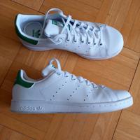 Adidas Sneaker Stan Smith Gr. 38,5 weiß mit grün Ricklingen - Mühlenberg Vorschau