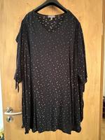 Ulla Popken Bluse Shirt Gr.54/56 gepunktet dunkelblau Gold Bayern - Augsburg Vorschau