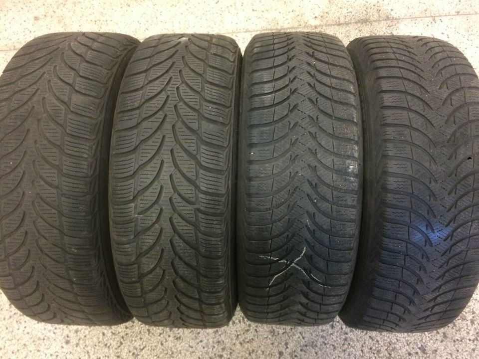 16 Zoll Mercedes C Klasse W205 6,5Jx16 ET38 5x112 205/60 R16 Wint in Klein-Winternheim