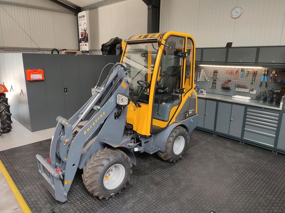 Hoftrac Eurotrac W 11 Radlader Hoflader Kubota Motor NEU in Auderath