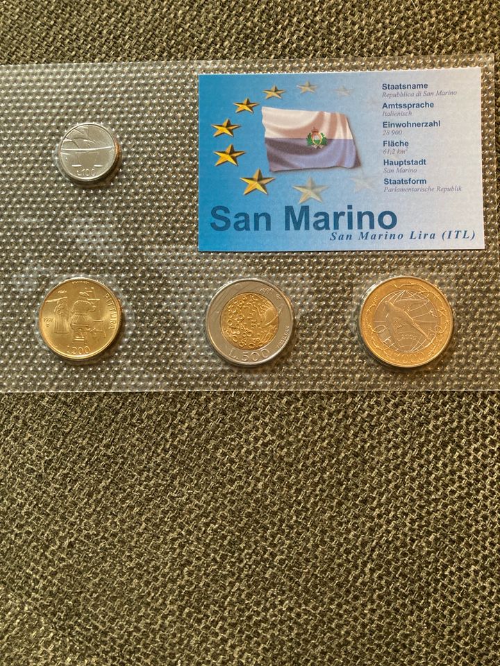 Münzen San Marino Lira in Köckte