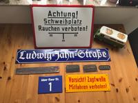 Dachbodenfund, Emailschilder,Fabrikschilder,DDR Spielzeug Militär Sachsen-Anhalt - Leuna Vorschau