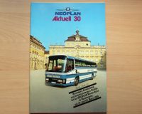 Autoprospekt Bus: Neoplan Aktuell Nr.30, Kundenzeitschrift 1982 Bayern - Oberammergau Vorschau