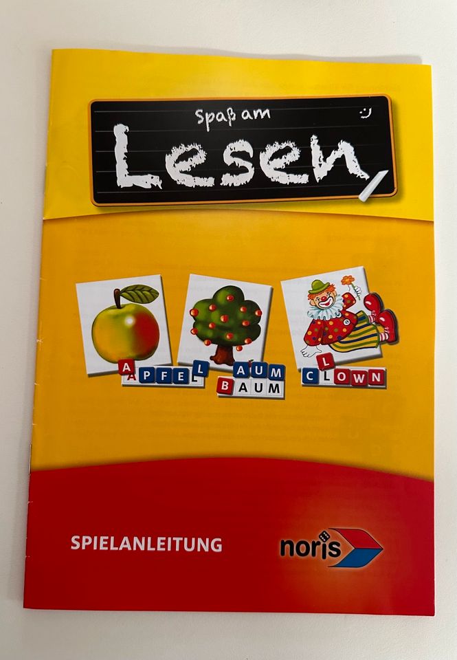 Lernspiel „Spaß am Lesen“ in Plate