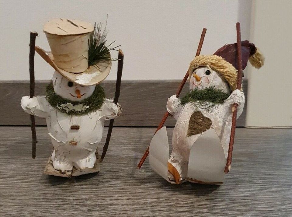 Schneemänner, Weihnachten, Deko in Dallgow