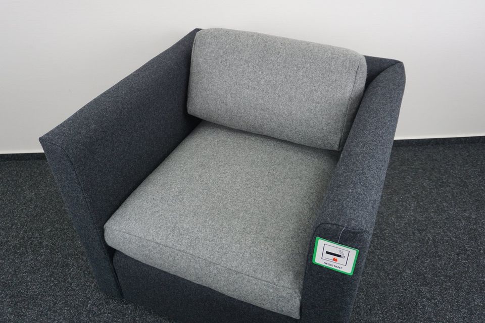 Hay Hackney Design Sessel | Sofa | Loungesessel | grau in Mehringen