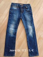 Jeans "stone washed Effekt" Gr. 122 Bayern - Adelschlag Vorschau