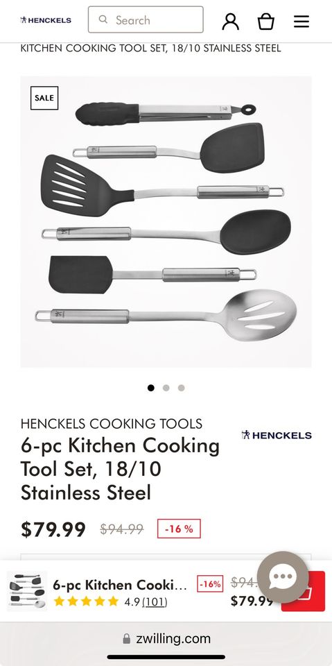 JA Henckels 6 Piece Stainless Steel Tool Set NEU in Düsseldorf